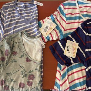 Lot of 4 Lularoe Perfect T - BNWT - Smalls